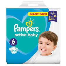 PAMPERS 6 GIANT 56