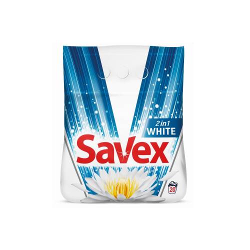 SV SAVEX AUT 2KG 2IN1 WHITE/COLOR/8