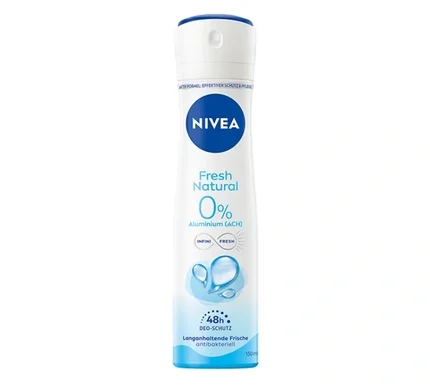 NIVEA DEO FEM 150ML B&W FRESH/12