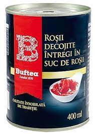 BUFTEA ROSII CUBURI 380G/12