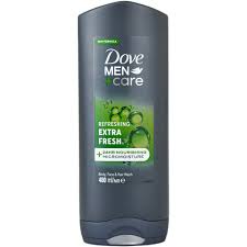 DOVE GEL DUS MEN 400ML EXTRA FSH/6