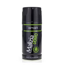 DEO MALIZIA UOMO 150ML VETYVER
