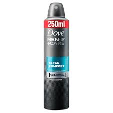 DEO DOVE MEN CLEAN 250ML
