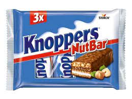 BATON KNOPPERS NUTBAR 3X40G/15