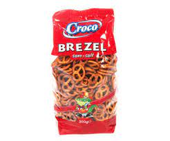 CROCO BREZEL 300G SARE/12