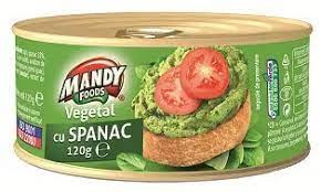 MANDY VEGETAL 120G SPANAC/6