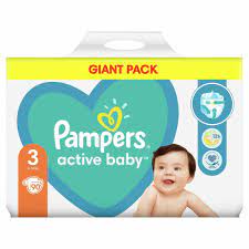 PAMPERS 3 GIANT 90