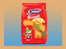 CROCO BISC PETIT 100G/12 UNT ZOO