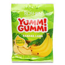 JELEU 70G YUMMI GUMMI BANANA/22