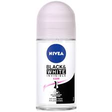 NIVEA ROLL-ON FEM 50ML B&W CLEAR
