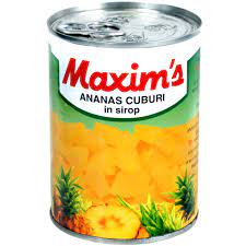 MAXIM'S ANANAS CUBURI 565G/12