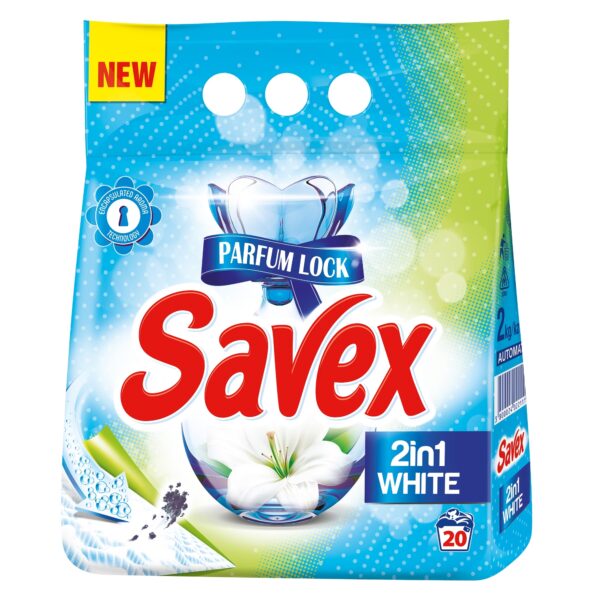 SV SAVEX AUT 2KG 2IN1 WHITE/8
