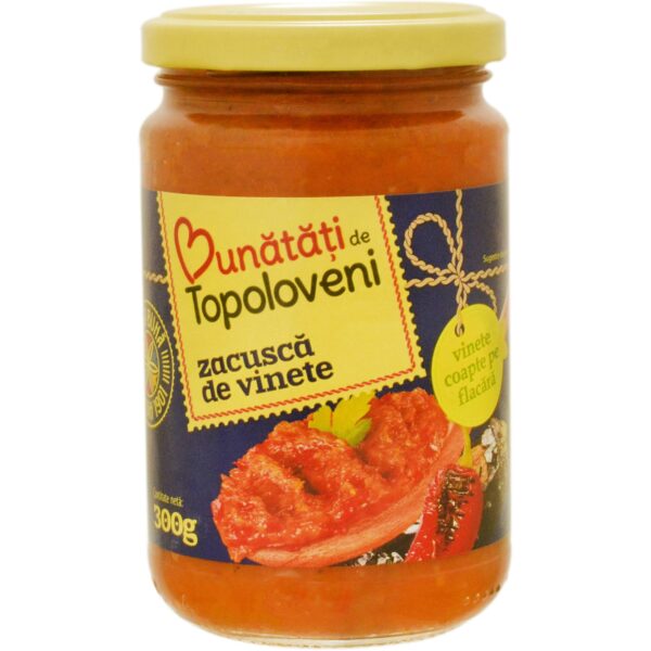 TOPOLOVENI ZACUSCA VINETE 300G/6